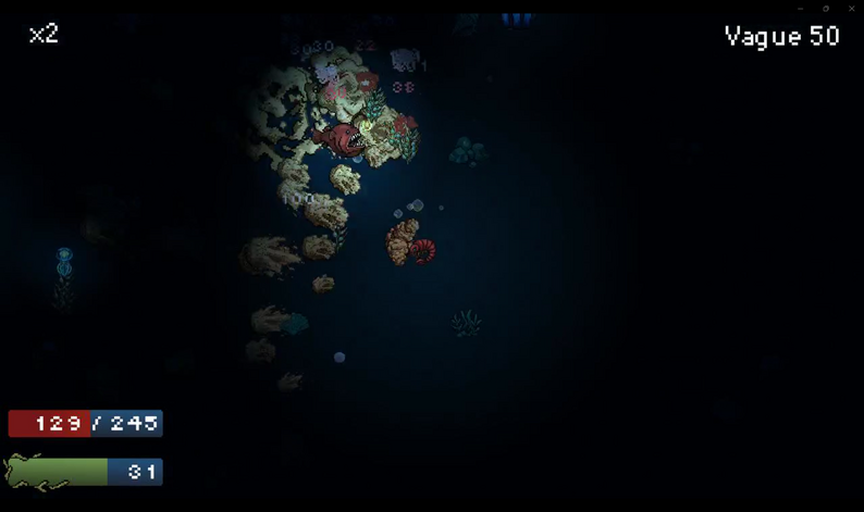 Screenshot projet The Chosen Shrimp