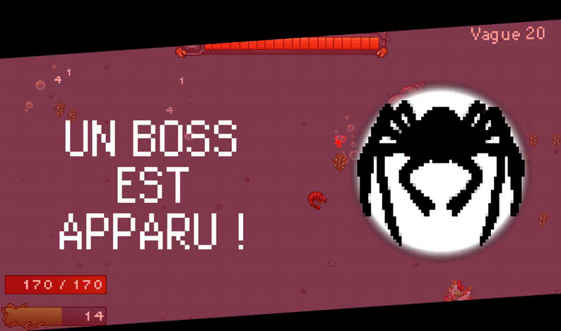 Screenshot projet The Chosen Shrimp